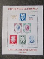 Monaco timbre rainier d'occasion  Vouillé