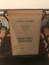 Ovid amores transaction for sale  MARCH