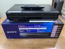 Sony SLV-D281P Progresywne skanowanie Odtwarzacz DVD VHS 4-głowicowe kombi magnetowidu Hi Fi w pudełku na sprzedaż  Wysyłka do Poland