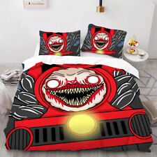 Juego de ropa de cama de juego Choo-Choo Charles juego conjunto de cama dormitorio infantil aldult conjunto de edredón segunda mano  Embacar hacia Argentina