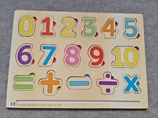 Wooden number puzzle. for sale  Shipping to Ireland