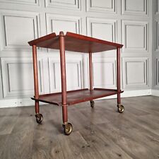 Vintage Danish Drinks Cocktail Trolley Tea Mid Century Modern Scandinavian Teak for sale  Shipping to South Africa