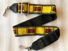 Correa de cuello amarillo de película Kodak de 2" de ancho vintage para cámaras réflex digitales réflex digitales segunda mano  Embacar hacia Argentina