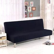 Stretch Armless Folding Sofa Slipcover Elastic Futon Couch Cover Protector for sale  Shipping to South Africa