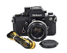 Cámara Nikon F2 AS negra con lente NIKKOR-S.C. f = 50 mm 1,4 Ai segunda mano  Embacar hacia Argentina
