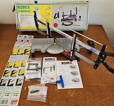 NOBEX Proman 110 Compound Mitre Saw Manual Tool with Clamps Kit + 3 Extra Blades for sale  Shipping to South Africa