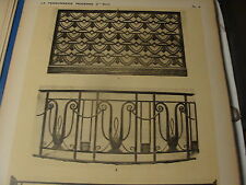 1920 modern ironwork d'occasion  Expédié en Belgium