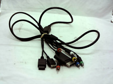 Used, 3 in 1 Multi Console Component AV cable for PS2/PS3 Wii Xbox 360 Black for sale  Shipping to South Africa