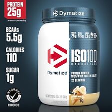 Dymatize iso100 hydrolyzed for sale  Shipping to Ireland