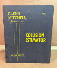 Manual ESTIMADOR DE COLISIONES Glenn Mitchell de colección, era 1960-1975 segunda mano  Embacar hacia Argentina
