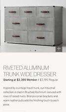 industrial gray dresser for sale  Denver