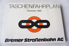 1980 taschenfahrplan fahrplan for sale  WATFORD