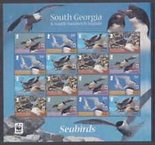 Ilhas Sanduíche Geórgia do Sul 2012 Perfeito Estado MLH Folha de Aves Marinhas Tern Shag Skua WWF comprar usado  Enviando para Brazil
