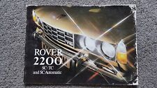Rover 2200 sales for sale  NUNEATON