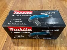 Amoladora angular de disco con cable Makita N9514B de 4"" con caja segunda mano  Embacar hacia Argentina