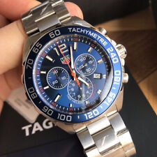 Tag Heuer 43mm Fórmula 1 cronógrafo mostrador azul relógio masculino quartzo CAZ1014.BA0842, usado comprar usado  Enviando para Brazil