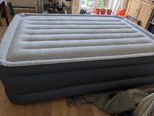 Intex 64140 Queen Size Deluxe Raised Air Bed with Built in Pump - Grey for sale  Shipping to South Africa