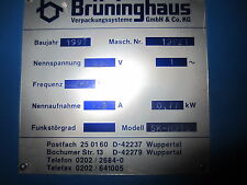 Brüninghaus h315 umreifungsge gebraucht kaufen  Westerheim