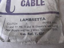 Vintage lambretta 125 for sale  WARMINSTER