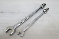 Used, MasterCraft SAE 3/8" & 9/16" Open End / Flex Head 12 Point Swivel Socket Wrench for sale  Shipping to South Africa