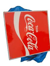 Metallschild coca cola gebraucht kaufen  Hamburg