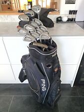 SUPERB FULL SET OF MENS PING & CALLAWAY GOLF CLUBS, RIGHT HANDED, WHITE DOT for sale  Shipping to South Africa