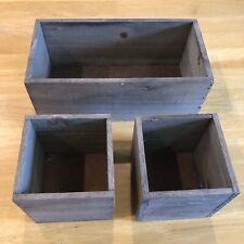 Rustic wood planter for sale  Beebe