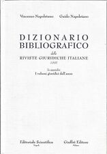 Dizionario bibliografico delle usato  Italia