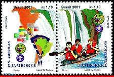 Usado, 2780 BRAZIL 2001 JAMBOREE, PAN-AMERICAN, SPORTS, SCOUTING, SCOUT, C-2361-62 MNH segunda mano  Embacar hacia Argentina