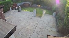 145sqm Indian sandstone paving, £1550 Buy It Now 22mm Thick, Excellent Condition, used for sale  ROCHDALE