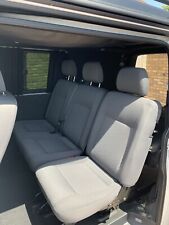 VW Transporter T5  Kombi Rear Seats 2 + 1, Brackets, and A Bed! for sale  PEACEHAVEN