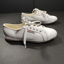 Superga 500BSG0 Tenis Casual de Lona Blancos Mujer Talla 8/39 comprar usado  Enviando para Brazil