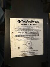 Funcionamento Vintage Rockford Fosgate Punch 100.2 Punch 25x2 Watts Em 4 Ohms, usado comprar usado  Enviando para Brazil