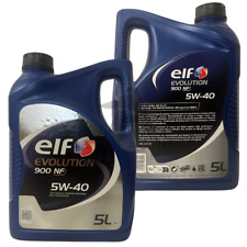 olio motore 5w40 elf sintetico usato  Bari