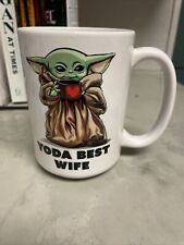 Caneca Baby Yoda Best Wife  comprar usado  Enviando para Brazil