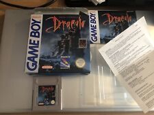 Dracula Bram's Stocker Game Boy Nintendo Complete Near MINT No Pokemon Zelda Mar segunda mano  Embacar hacia Argentina