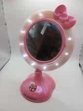 Usado, Espejo de tocador iluminado para niñas Hello Kitty funciona con batería segunda mano  Embacar hacia Argentina