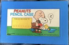 Peanuts pencil case for sale  Honey Grove