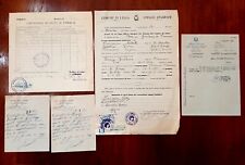 Documenti vintage certificati usato  Lucca