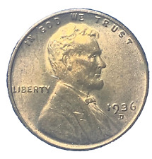 1936 lincoln cent for sale  Shipping to Ireland