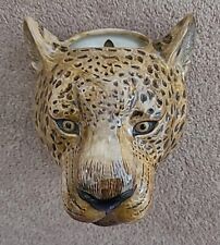 Leopard wall vase for sale  ROMFORD