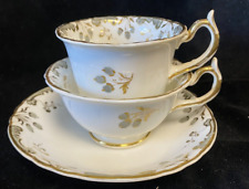 Rockingham porcelain trio for sale  RIPON