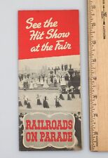 Vintage 1940 railroads for sale  Milwaukee
