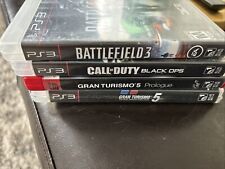 Usado, Lote de 4 juegos PS3 PlayStation 3 paquete Call of Black Ops Battlefield Gran Turismo 5 segunda mano  Embacar hacia Argentina