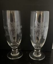 Two etched michelob for sale  Dover