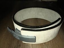Inzer Size Large 34-38" Forever Lever Powerlifting Belt 10MM, Light Grey for sale  Shipping to South Africa