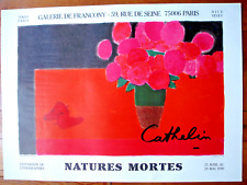 Affiche lithographique catheli d'occasion  Bormes-les-Mimosas