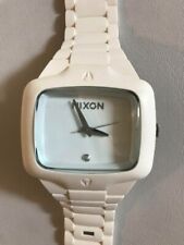 Relógio NIXON: O JOGADOR DE BORRACHA relógio de pulso masculino branco funcionando em excelente estado comprar usado  Enviando para Brazil