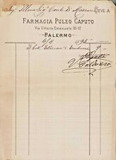 Palermo 1895 fattura usato  Trappeto