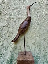 Vintage wooden heron for sale  Newtown